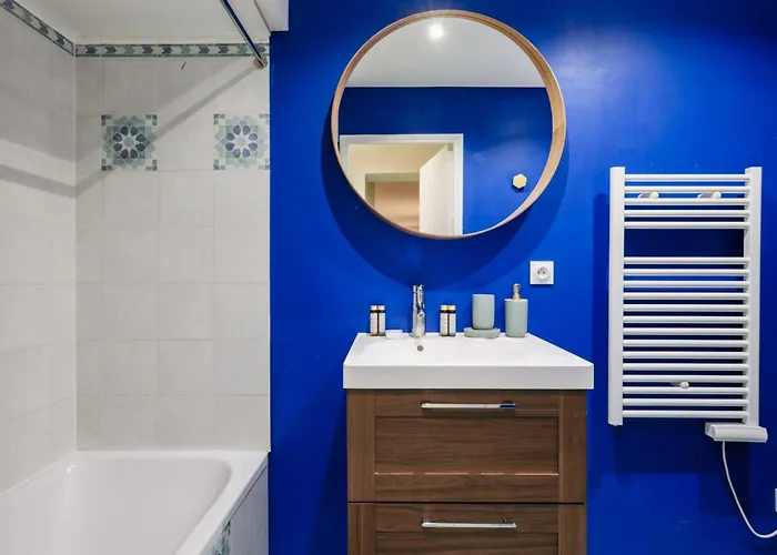 Spacious - 2br-6p - Bastille Париж