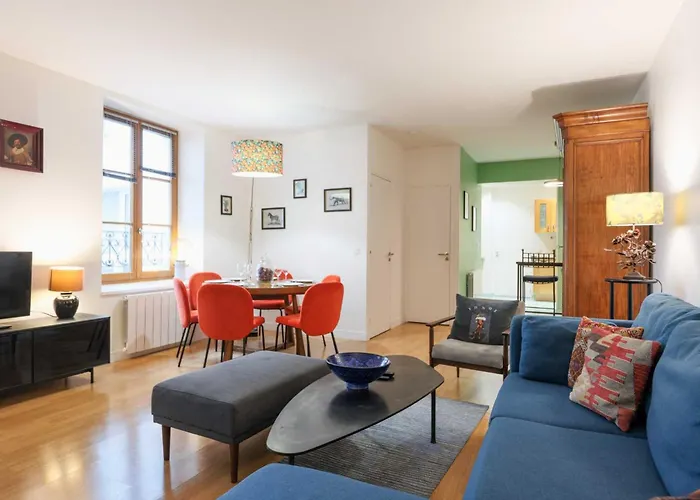 Spacious - 2br-6p - Bastille Париж